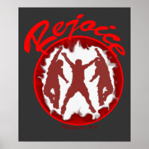 Rejoice - Philippians 4.4 posters