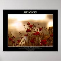 REJOICE ~ Photo Poster