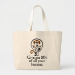 Rejoicing Monkey Tote Bag