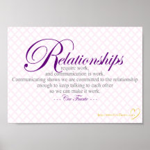 Relaciones y comunicación posters