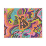 "Relase" Abstract Post Card