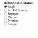 Relationship Status: Single t-shirts by stealthyourself Relationship Status: Single t-shirts