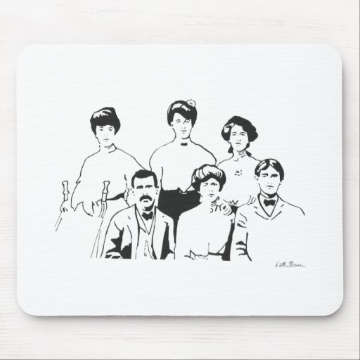 "Relativity" by Keith Moreau Mouse Pads