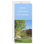 Relax and Read in the Hammock Rack Card