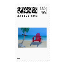 Relax at the beach postage