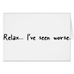 Relax Greeting Card