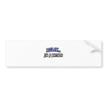 Relax, I'm a Bartender Bumper Sticker