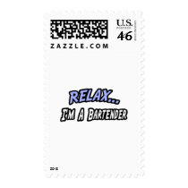 Relax, I'm a Bartender Stamp