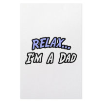 Relax, I'm a Dad stationery by Proud_Dad_Shirts Relax, I'm a Dad stationery