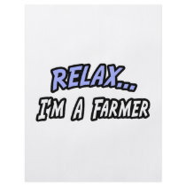 Relax, I'm a Farmer flyers by Farmer_Shirts Relax, I'm a Farmer flyers