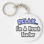 Relax...I'm A French Teacher Key Chain