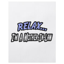 Relax, I'm a Mother-In-Law flyers by Mother_In_Law_Shirts Relax, I'm a Mother-In-Law flyers