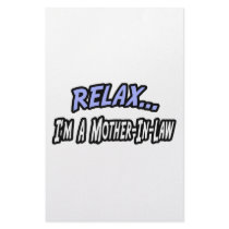 Relax, I'm a Mother-In-Law stationery