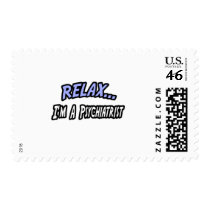Relax, I'm a Psychiatrist postage
