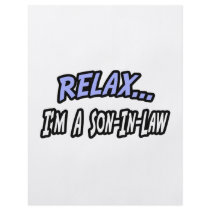 Relax, I'm a Son-In-Law flyers by Son_In_Law_Shirts Relax, I'm a Son-In-Law flyers