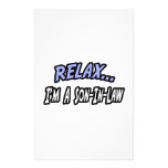 Relax, I'm a Son-In-Law Stationery