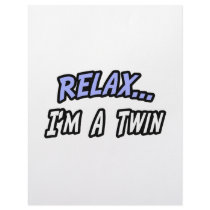 Relax, I'm a Twin letterhead