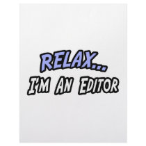 Relax, I'm an Editor letterhead