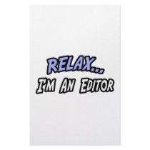 Relax, I'm an Editor Custom Stationery