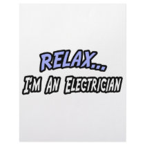 Relax, I'm an Electrician letterhead