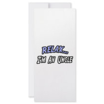 Relax, I'm an Uncle rack cards