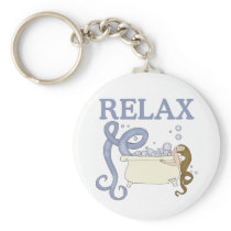 Relax Mermaid Muse Keychain