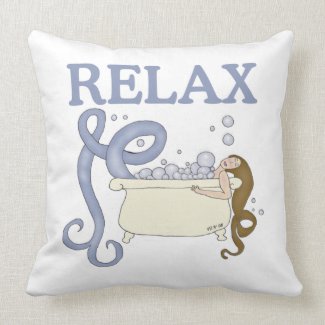 Relax Mermaid Pillow