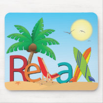 Relax Mousepad by FloridaSiren Relax Mousepad