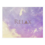 Relax Postcard postcards