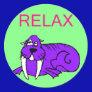 Relax Sticker