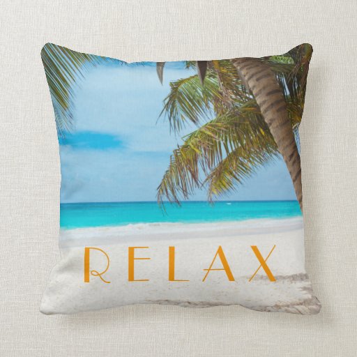 beach pillow