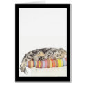 Relaxed Cat Card