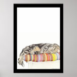Relaxed Cat Poster