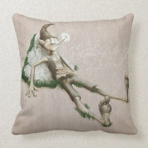 Relaxed elf pillows