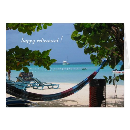relaxin' retirement card