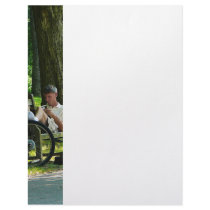 Relaxing After the Ride Letterhead