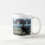 Relaxing by the Manhattan Skyline Mug