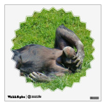 Relaxing Chimpanzee - Wall Decals
