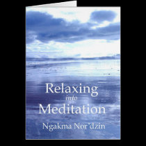 Relaxing into Meditation Publicity [card] cards