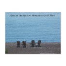 postcard - Relax on the North Shore