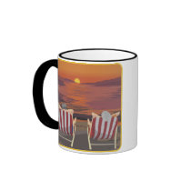Relaxing Tropical Honeymoon Coffee Mugs