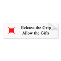 Release & Allow Bumper Sticker