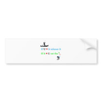 release bumper stickers