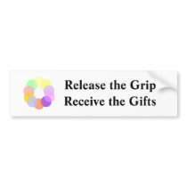 Release & Receive Bumper Sticker