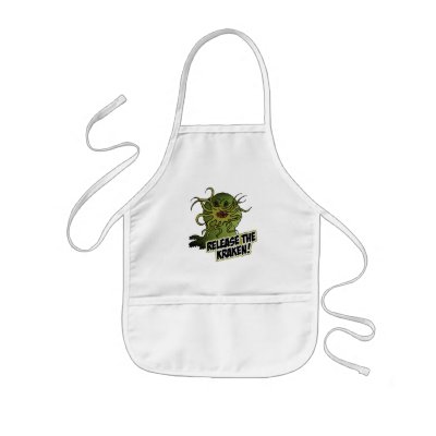 release the kraken aprons Zazzle_apron