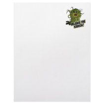 release the kraken letterhead design