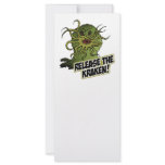 release the kraken personalized rack card