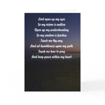 Relgious prayer greeting cards