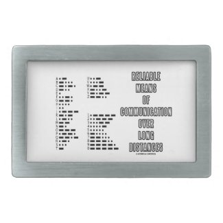 Reliable Means Of Communication Over Long Distance Rectangular Belt Buckle