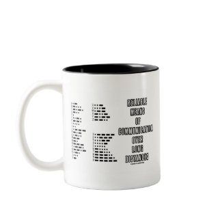 Reliable Means Of Communication Over Long Distance zazzle_mug